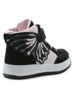 Ботинки для девочки TomMiki T-10313-D черный/розовый (27-32)