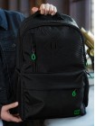 Рюкзак для подростков SkyName 80-47 черный-красный 30х16х42