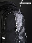 Рюкзак для подростков SkyName 90-136 черный 33Х16Х42