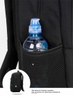 Рюкзак для подростков SkyName 90-141 черный-синий 30Х18Х42