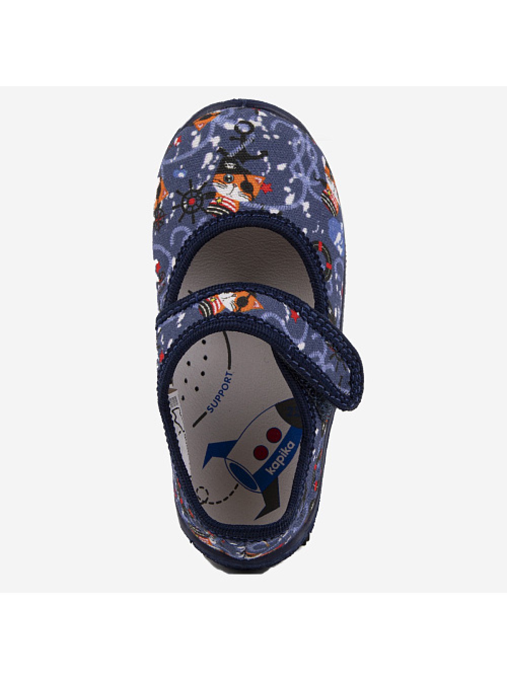 Текстильная обувь Kapika 21246Ф-40 синий купить в Миниобувь
