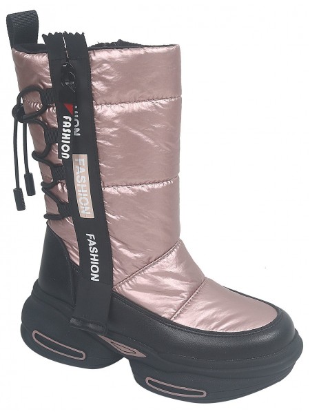Ботинки зимние TomMiki B-9711-F розовый (33-38)
