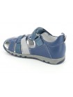 Детские кожаные сандалии для мальчика Тотта 1153/1-КП синий (35-36)