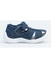 Текстильная обувь Котофей оптом 221097-11 синий (22-26)