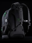 Рюкзак SkyName 90-107 черный-зеленый 30Х16Х42
