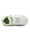 Кроссовки Канарейка F7146-3 белый/зеленый (26-31)