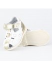 Туфли открытые Elegami 7-806901803 белый/золото (18-23)