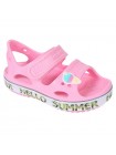 Пляжная обувь со светодиодами Kapika 82189 розовый (25-30)