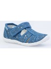 Текстильная обувь Котофей 421061-12 синий (30-33)