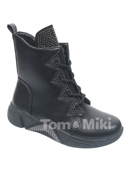 Ботинки Tom&Miki B-7809-A черный (32-37)