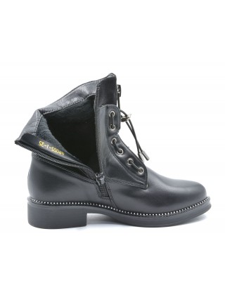 Ботинки Тотошка F6022-1 черный (32-37)