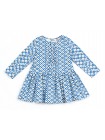 Платье Candy's 036GC0859m ромбики синие (98-128)